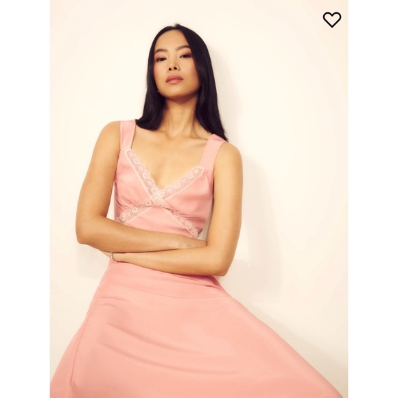 Reformation Provence Silk Dress - Picture 3 of 6